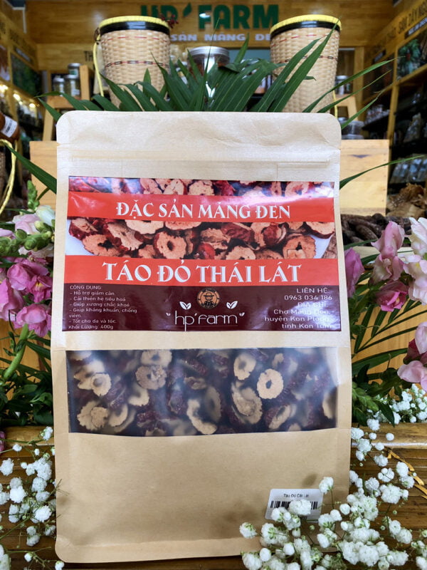 Táo đỏ thái lát 400g