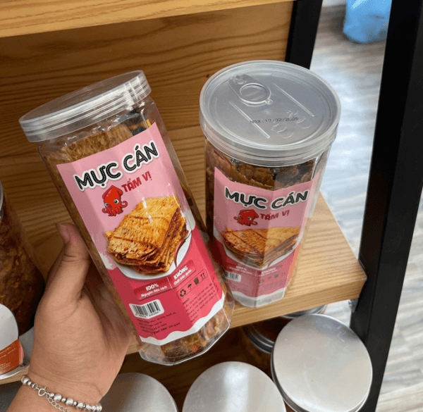 Mực tẩm gia vị