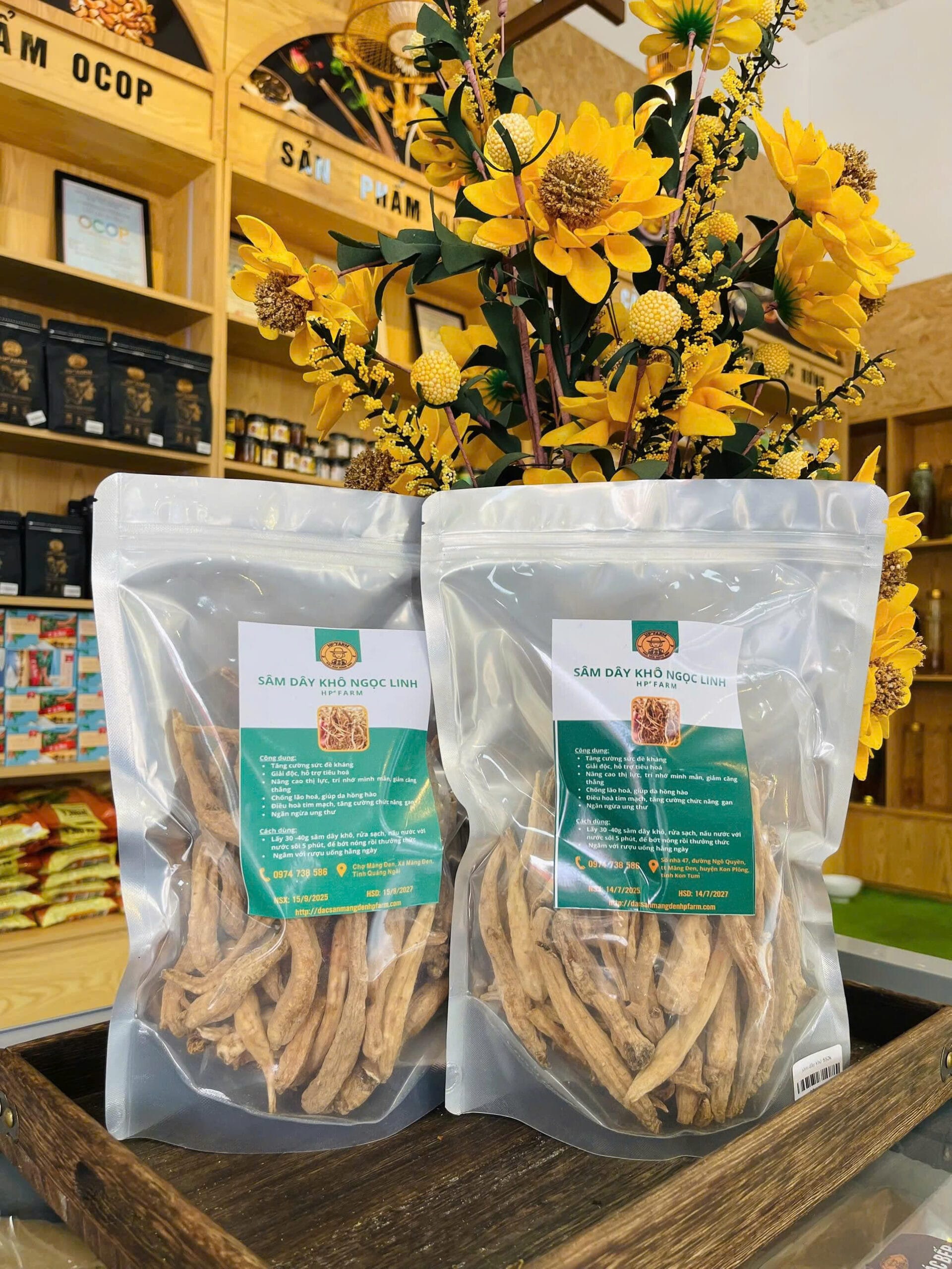 Sâm Dây Khô Ngọc Linh Loại 550k Sâm Dây Khô Ngọc Linh Loại 550k