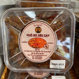 Khô bò siêu cay